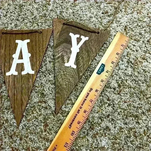 Hobby Lobby Wooden Flags - Picture 2 of 2